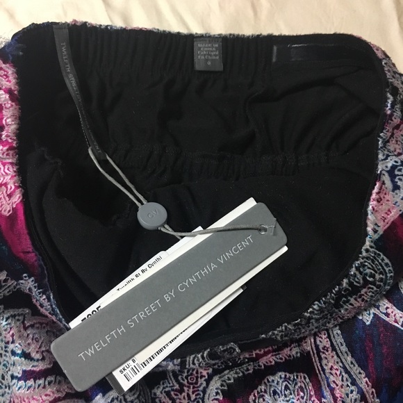 C. VINCENT • Silk Strapless Midi Dress - Picture 11 of 14